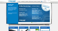Desktop Screenshot of fischer-die-fahrradmarke.de