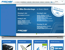 Tablet Screenshot of fischer-die-fahrradmarke.de